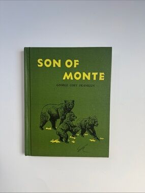 Son of Monte Green Hardcover Book with Bear Illustration